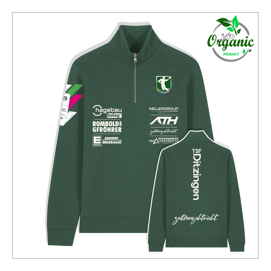TSF WarmUp | 1/4-ECO-Zip Sweatshirt